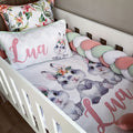 Cot Bedding - Pink Bunny Set 32