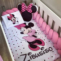 Cot Bedding - Pink Minnie Set 03