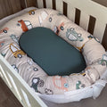 Nest - Green Cars 01 baby nursery snuggle nests South Africa