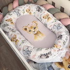 Cot Bedding - Pink Safari Set 42