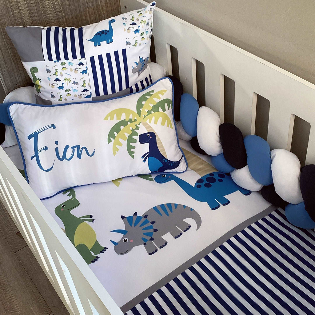 Cot Bedding - Dinosaur Set 01 baby boy nursery linen set South Africa