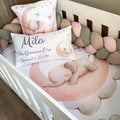 Cot Bedding - Pink Elephant Set 14