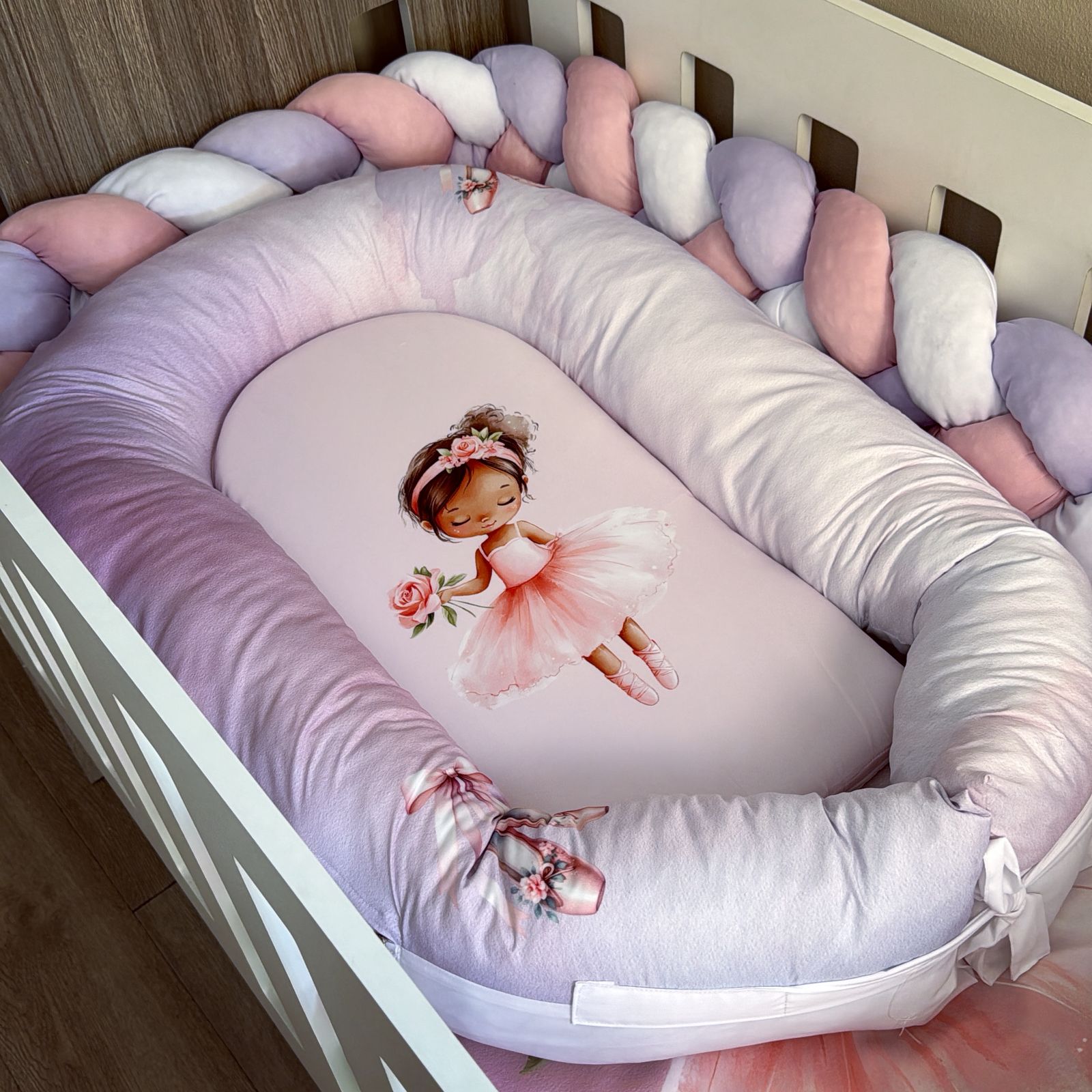 Nest - Pink Ballerina 01 baby nursery snuggle nests South Africa