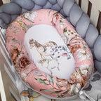 Cot Bedding - Pink Farm Set 05