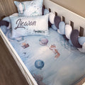 Cot Bedding - Up and Away Animal Set 01 baby boy nursery linen set South Africa