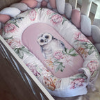 Cot Bedding - Pink Owl Set 01