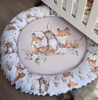 Cot Bedding - Sage Woodlands Set 01