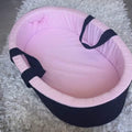 Carry Cot - Pink Check 01 baby carry cots South Africa