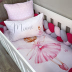 Cot Bedding - Pink Fairy Set 03