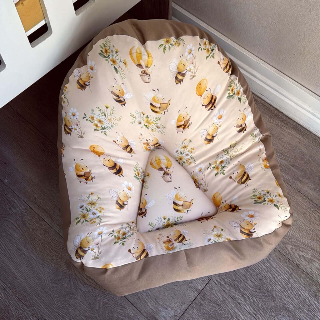 Cot Bedding - Yellow Bee Set 05