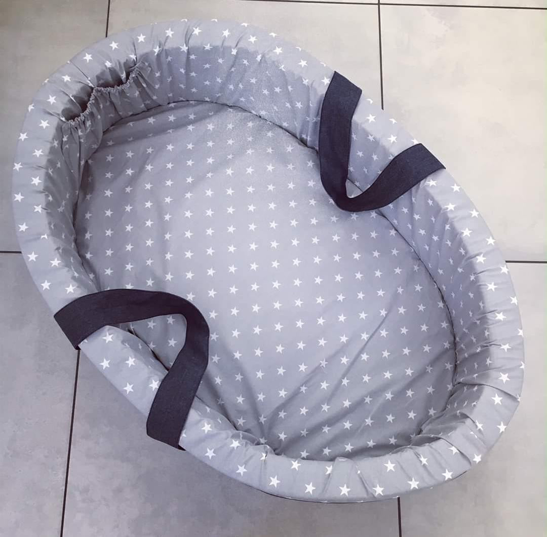Carry Cot - Grey Stars 03 baby carry cots South Africa