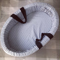 Carry Cot - Grey Stripe 02 baby carry cots South Africa