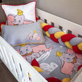 Cot Bedding - Grey Dumbo Set 01 baby neutral nursery linen set South Africa