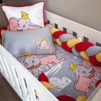 Cot Bedding - Grey Dumbo Set 01 baby neutral nursery linen set South Africa