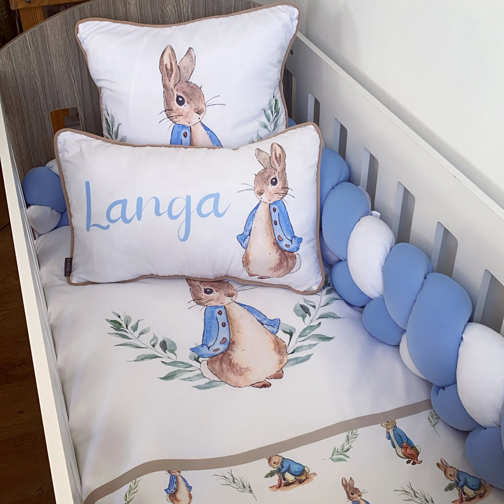 Cot Bedding - Peter Rabbit Set 02 baby neutral nursery linen set South Africa