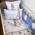 Cot Bedding - Peter Rabbit Set 02 baby neutral nursery linen set South Africa