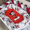 Nest - Red Mickey Mouse 01 baby nursery snuggle nests South Africa