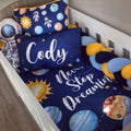 Cot Bedding - Blue Space Set 01 baby boy nursery linen set South Africa