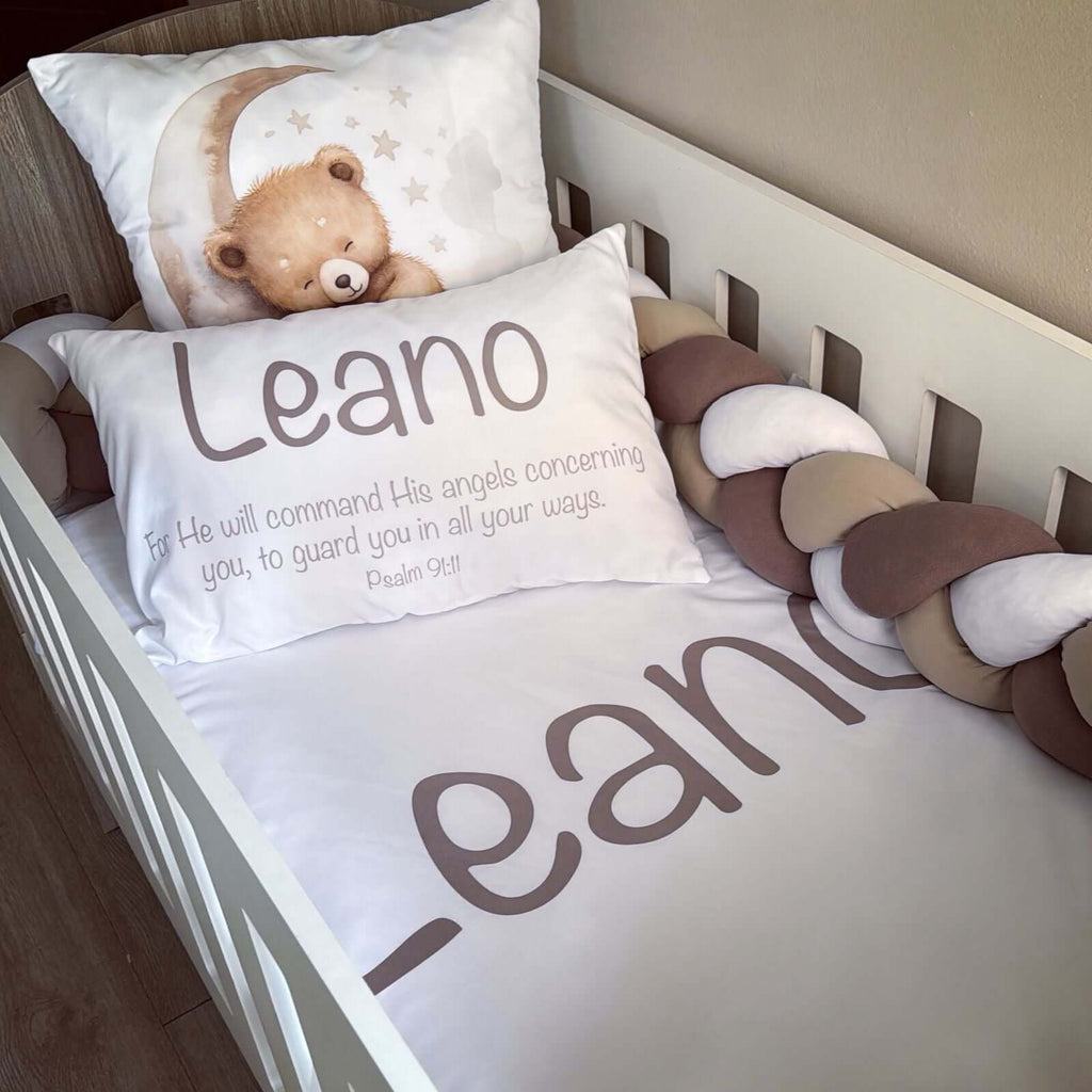 Cot Bedding - Bear Set 04 baby neutral nursery linen set South Africa