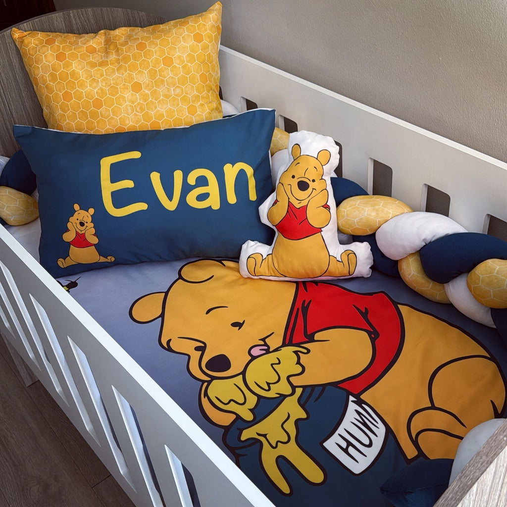 Cot Bedding - Winnie the pooh set 08 baby neutral nursery linen set South Africa