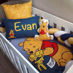 Cot Bedding - Winnie the pooh set 08 baby neutral nursery linen set South Africa
