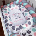 Nest - Pink Elephant 05 baby nursery snuggle nests South Africa