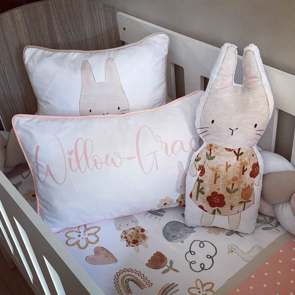 Cot Bedding - Bunny Boho Set 01