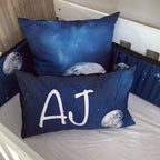 Cot Bedding - Midnight Sky Set 02 baby neutral nursery linen set South Africa