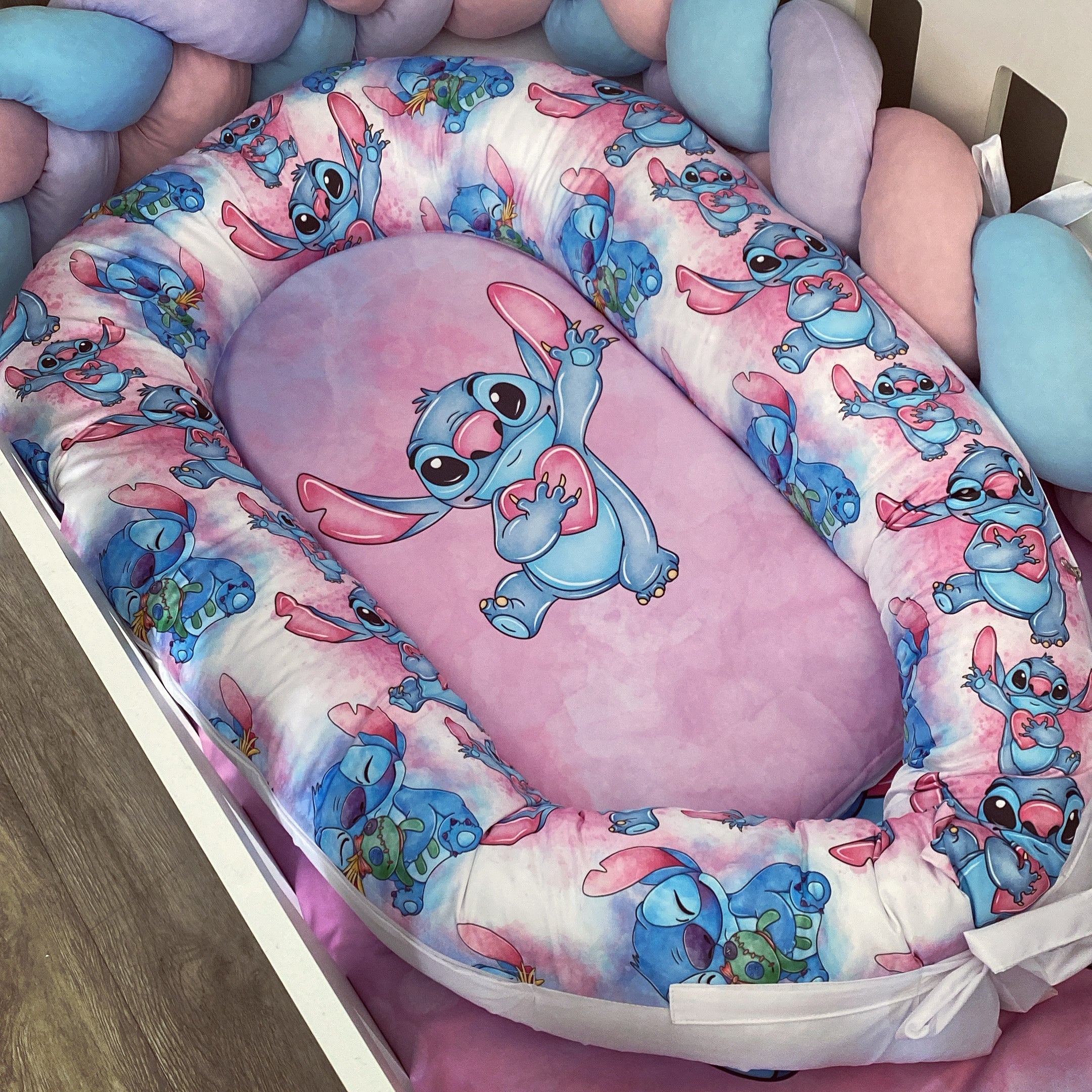 Nest - Stitch 01 baby nursery snuggle nests South Africa