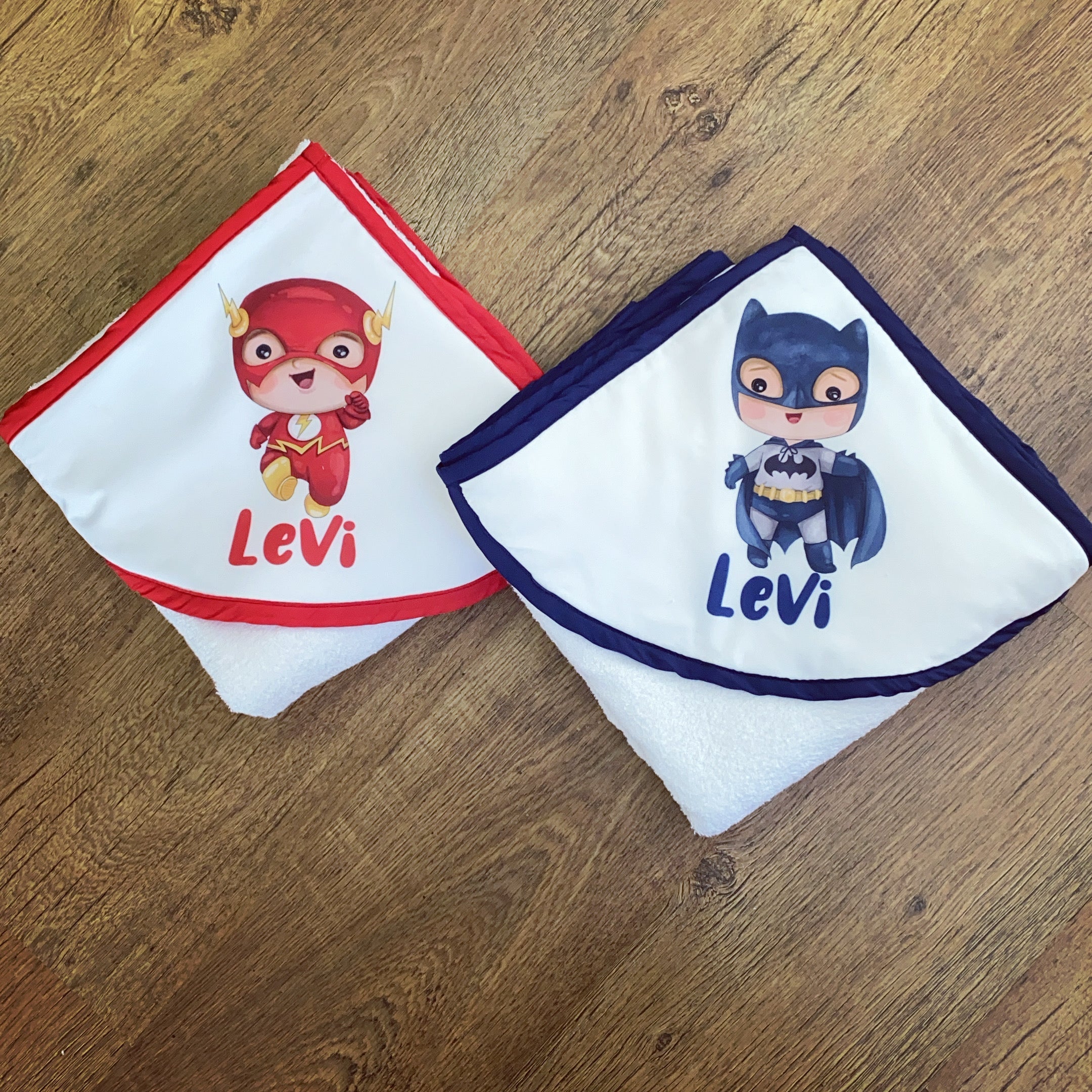 Hooded Towels - Superhero 01 baby toddler hooded towels South Africa