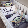 Cot Bedding - Green Yoda Set baby boy nursery linen set South Africa