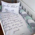 Cot Bedding - Bible Verse Set 03 baby neutral nursery linen set South Africa