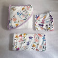 Hooded Towels - Flowers 01 baby toddler hooded towels South Africa