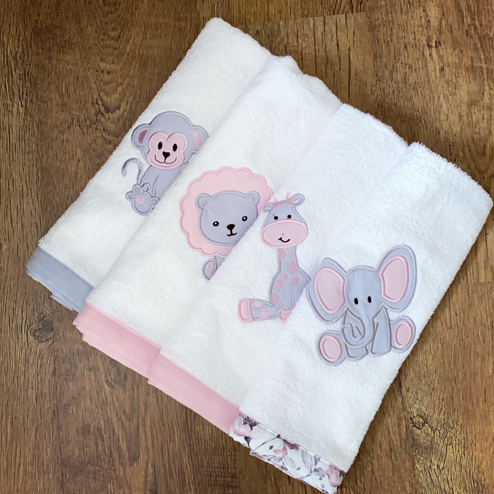 Burpcloths - Safari 03 baby burp cloths South Africa