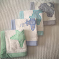 Burpcloths - Check Print 01 baby burp cloths South Africa