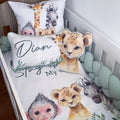 Cot Bedding - Safari Set 23 baby neutral nursery linen set South Africa