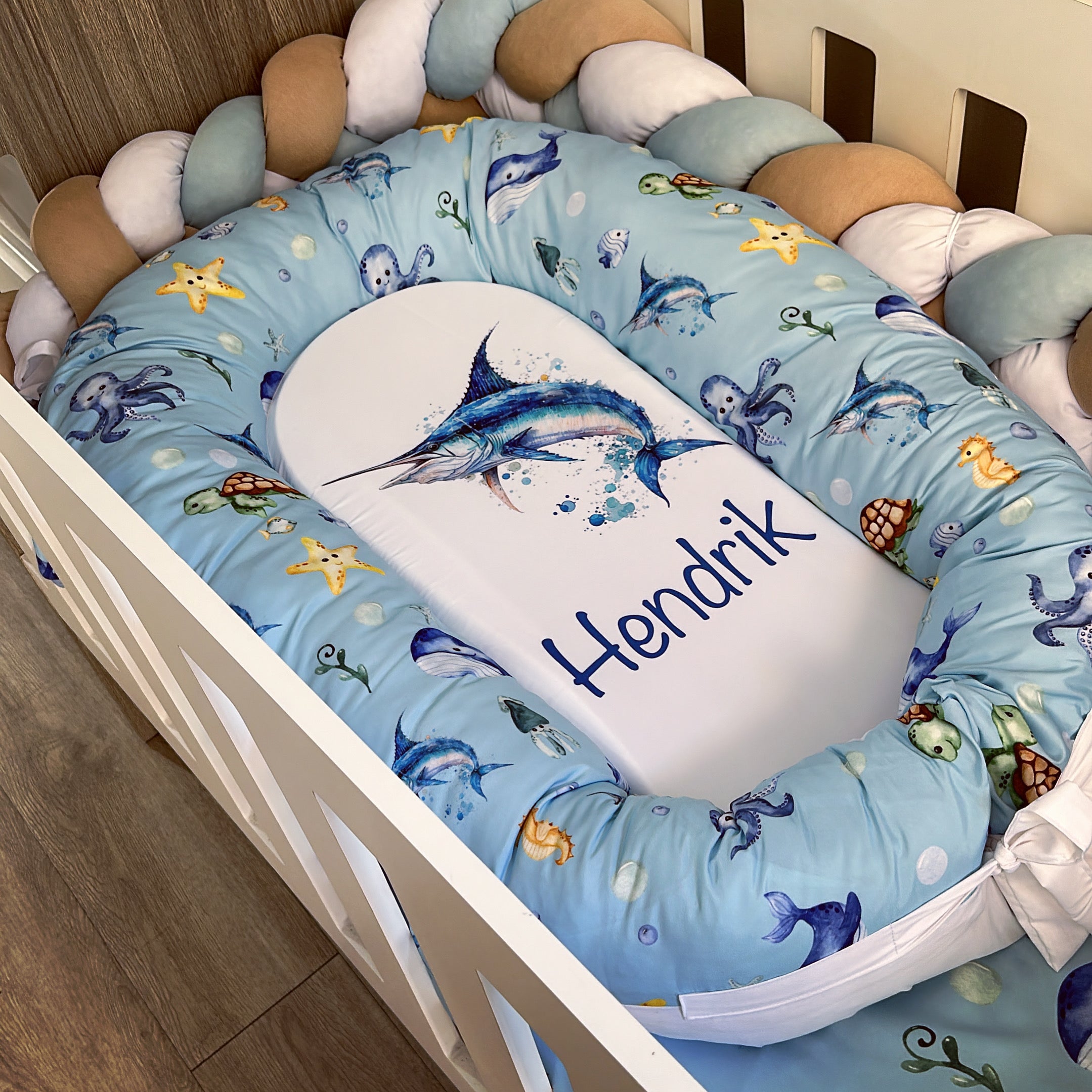 Nest - Blue Ocean 02 baby nursery snuggle nests South Africa