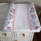Cot Bedding - Pink Boho Rainbow Set 04
