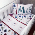 Cot Bedding - Flower Bunny Set 05