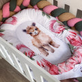 Nest - Pink Llama 01 baby nursery snuggle nests South Africa