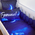 Cot Bedding - Midnight Sky Set 03 baby neutral nursery linen set South Africa