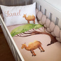 Cot Bedding - Stone Camel Set 01 baby neutral nursery linen set South Africa