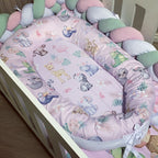 Cot Bedding - Pink Safari Set 24