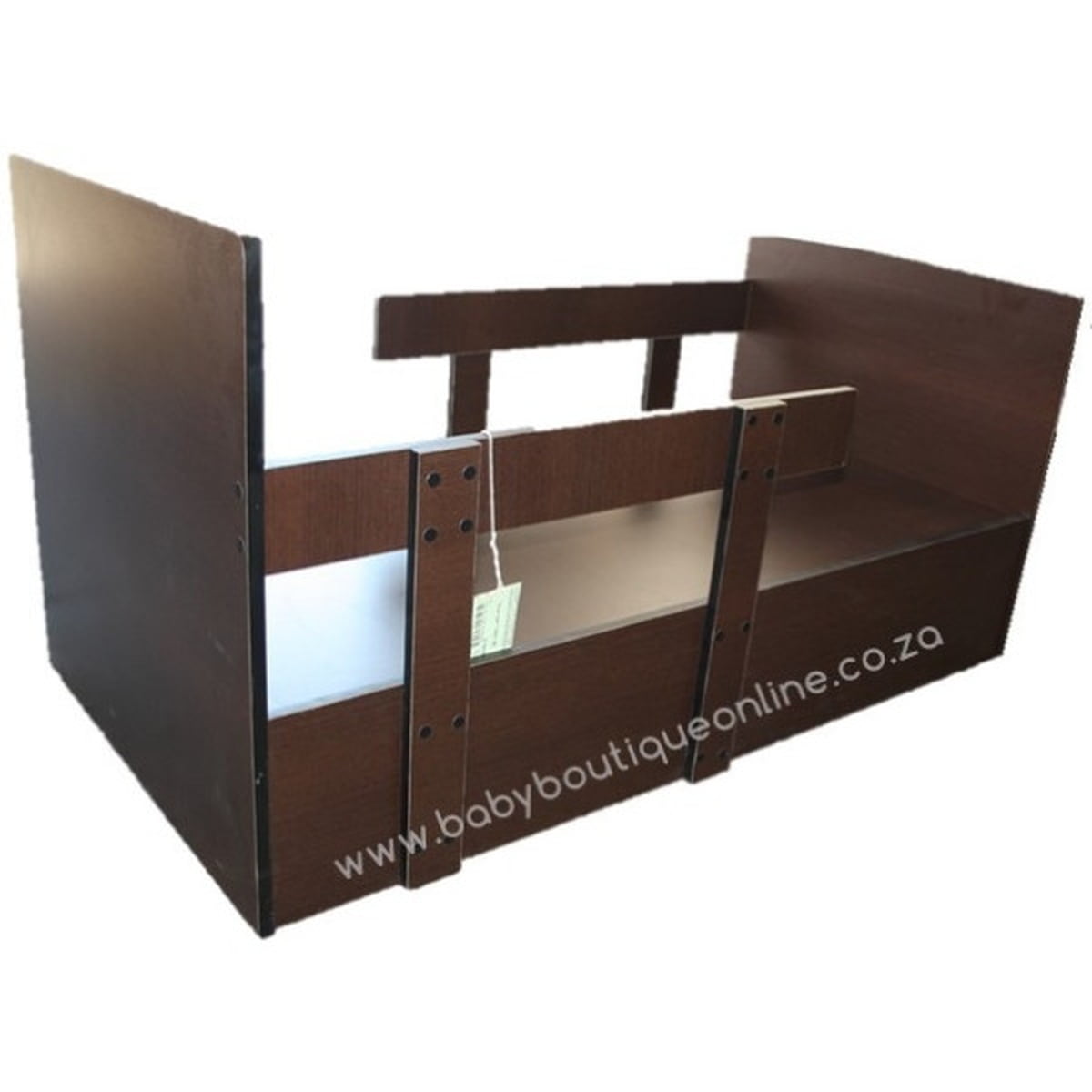 B0014-Toddler Bed Burgundy -Baby Boutique Online SA1