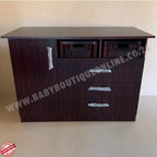 Large Compactum Split Baskets Burgundy B0063