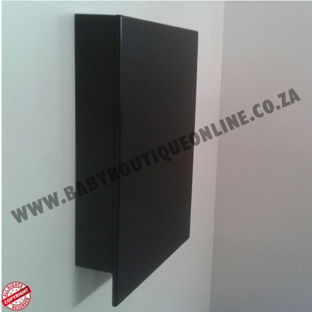 Black panel on a light gray background with 'www.babyboutiqueonline.co.za' text.