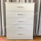 B0247-Chest of Drawers 5 Drawer Supawood MDF -Baby Boutique Online SA1