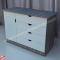 Large Compactum - White & Cascade B0295