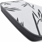 Bamboo Grey Mattress with Grey Border HT2312 - 132cm x 66cm