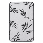 Bamboo Grey Mattress with Grey Border HT2312 - 132cm x 66cm